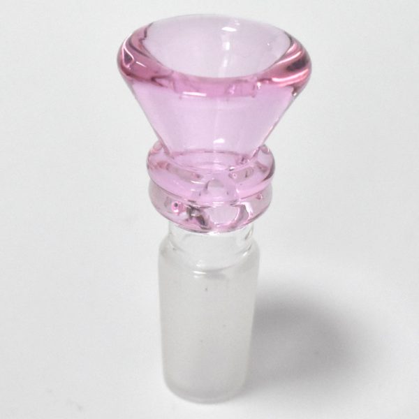 GB05 14mm Male Funnel Bowl For Glass Bong Pipes 5mm Thick Slides Bongs Heady Oil Rigs Pieces Slide - Image 2