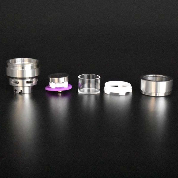 ICA Fully Built Atomizer with Clear Quartz Insert and Titanium Heater - Image 8