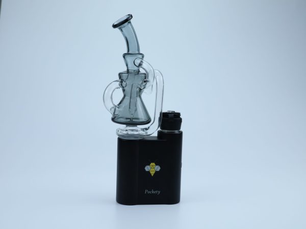 Pockety Belle Recycler Glass Replacement Slim Waist for JCVAP Dab Rig 2 Colors Available - Image 3