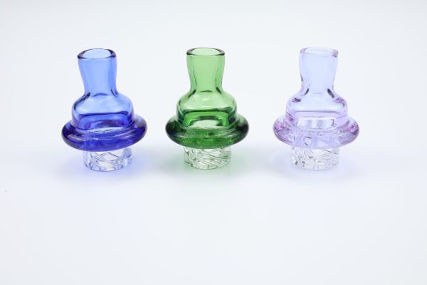 Turbo Spinner Heady Glass Carb Cap for 25mm Quartz Banger - Image 4