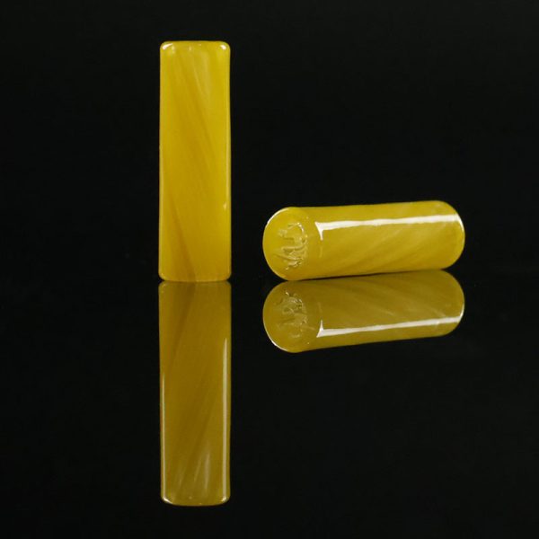 JCVAP BrezTip Superior Glass Filter RipTip Style Yellow Size9mm - Image 3