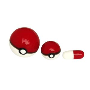 PokeBall Terp Slurper Pearls And Pillar Set Red