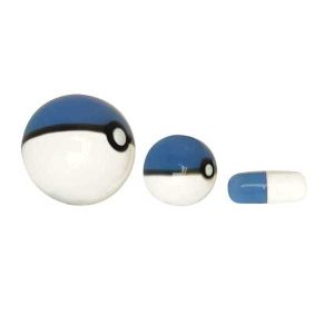 PokeBall Terp Slurper Pearls And Pillar Set Blue