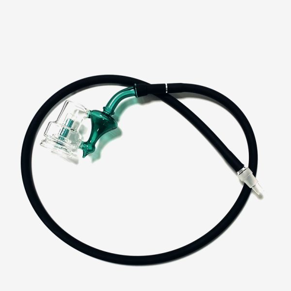 JCVAP Silicone Whip Connector Pipe for Peak Pro with 3 In 1 Male Joint To Glass Dab Rig - Image 2