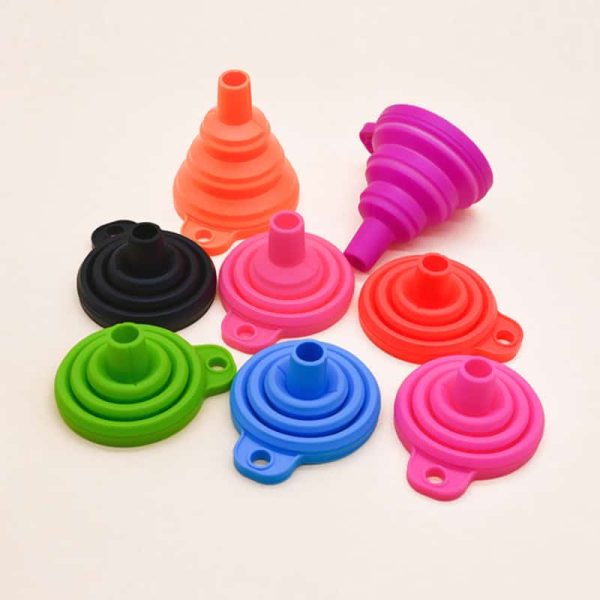 Collapsible Food-Grade Silicone Funnel