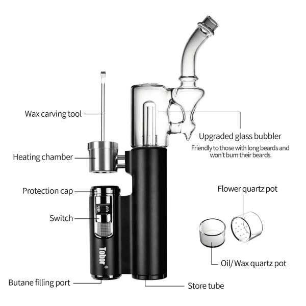 BAZOKA PRO Portable Mechanical Dab Rig - Image 3
