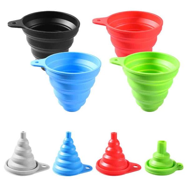 Collapsible Food-Grade Silicone Funnel-1