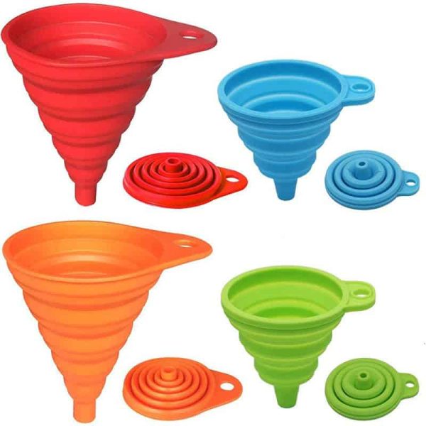 Collapsible Food-Grade Silicone Funnel-2