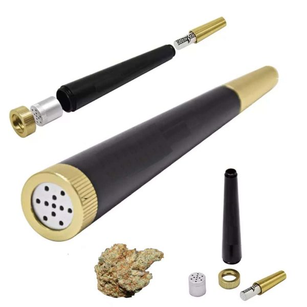 Dry Herb Pipes with 3CM Activated Carbon Filter Removable Honeypuff