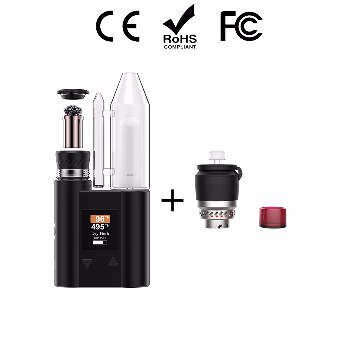 Herbcloud Titanium with CE ROHS FCC