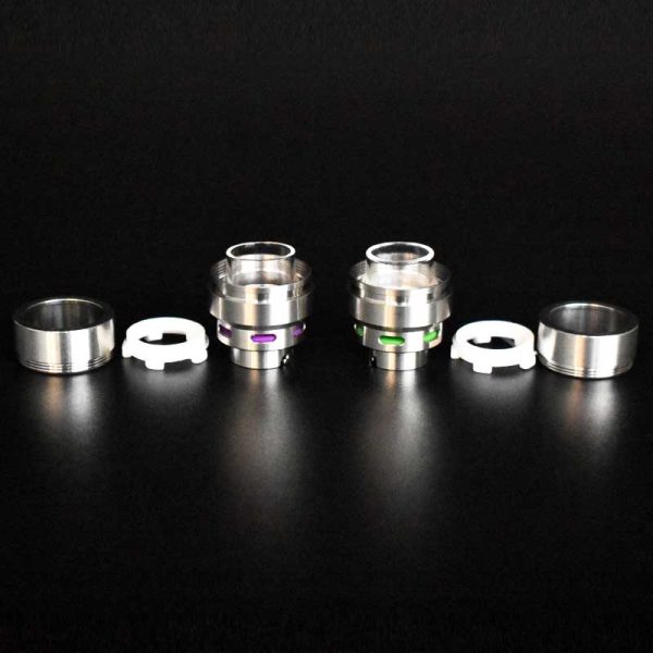ICA Fully Built Atomizer with Clear Quartz Insert and Titanium Heater - Image 6