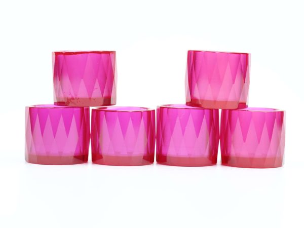 JCVAP Faceted Ruby Insert Bowls for 25mm Quartz Banger - Image 3