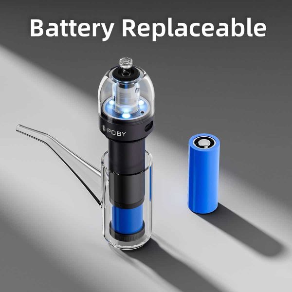 JCVAP Poby LE with XL Insert Kit Portable Electric Dab Rig Vaporizer - Image 7