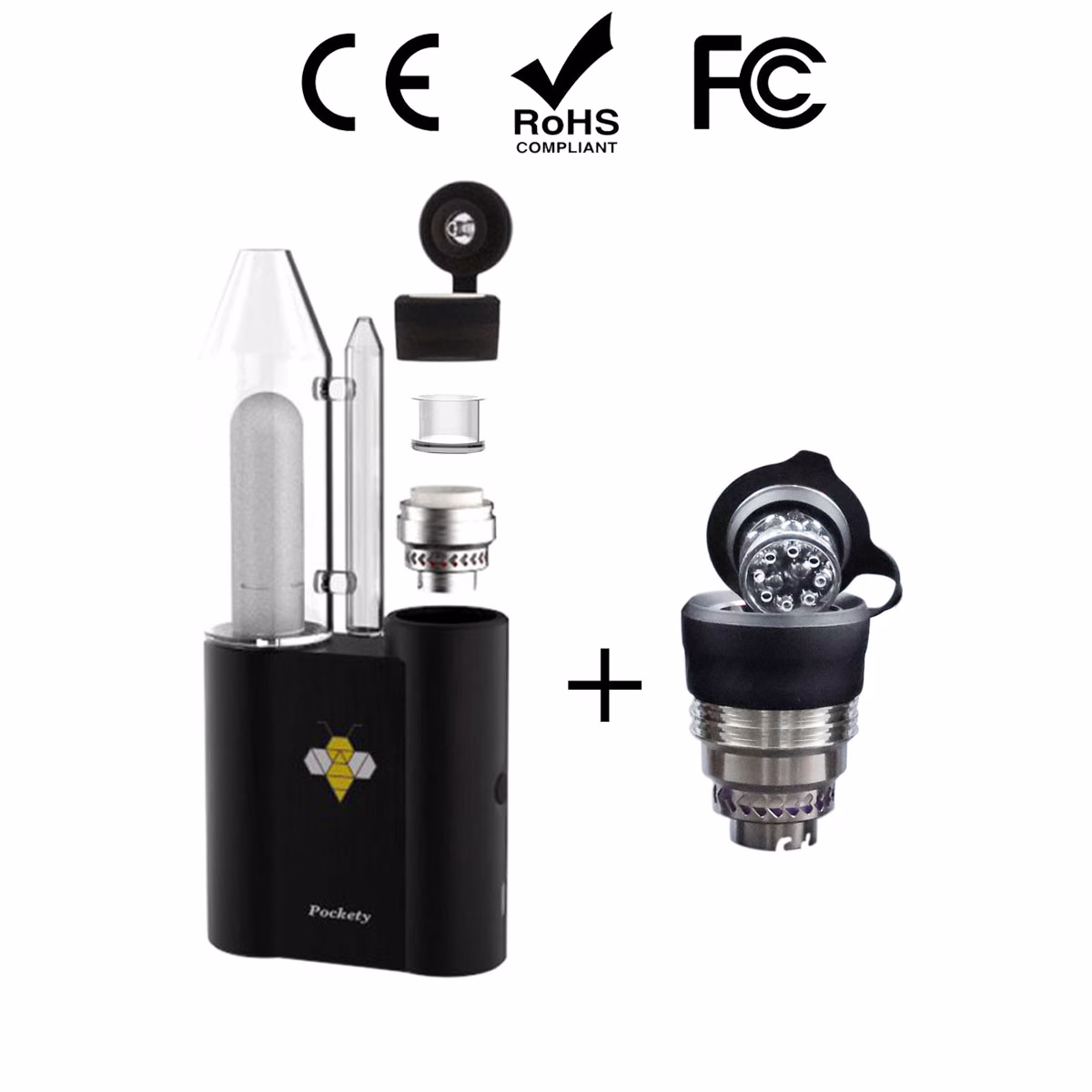 Pockety 2 in 1 with CE ROHS FCC