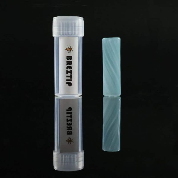 JCVAP BrezTip Superior Glass Filter RipTip Style Jade Blue Size9mm - Image 2