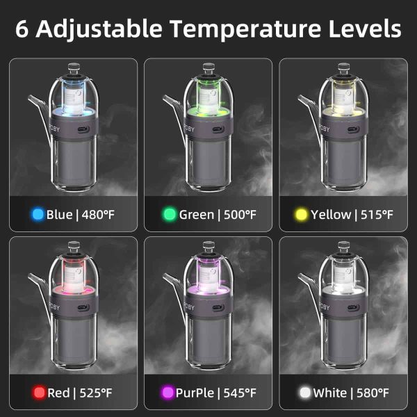 JCVAP Poby LE with XL Insert Kit Portable Electric Dab Rig Vaporizer - Image 6