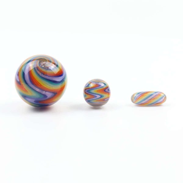 Wig Wag Glass Marble Terp Slurper Set - Image 2