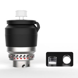 ICA 5D V2 Chamber with Opaque Bottom Fused Quartz Insert for Peak Pro Pockety
